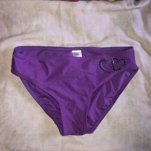 90s Aesthetic Rhinestone Butterfly Bikini Bottoms